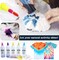 5-Color Tie Dye Kit – Permanent Fabric Dye Art Set for Kids and Adults. Perfect for School Projects, DIY Gifts, Creative Group Activities, and Fun Homemade Parties.